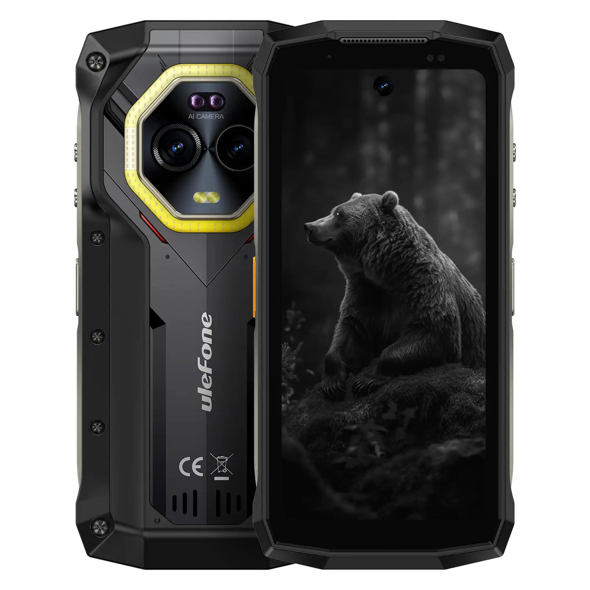 Armor Mini 20: Your All-in-One Outdoor Adventure Companion with Bright Red  and Blue Warning Lights – Ulefone Global